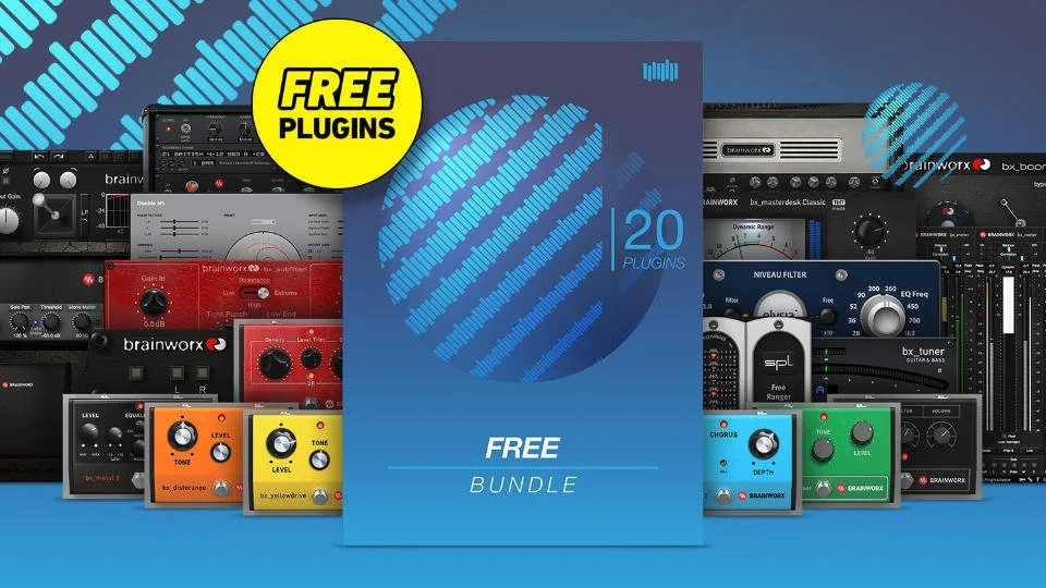 DTM・DAW Plugin Alliance Bundle Plugin Alliance Free Bundle - 20 Free Plugins For Guitarists And